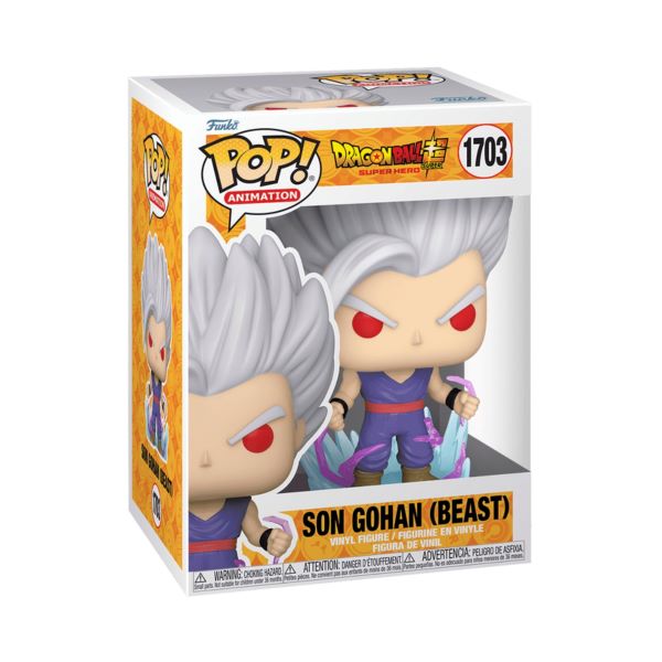 FUNKO POP DRAGON BALL Son Gohan Beast In box 1703 (11x16cm) …x6…X36